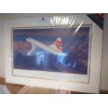 Farewell Concorde by Phillip West. Rare 28 x 20 artists proof print numbered 2/50 signed by