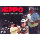Peter Alliss signed Hippo Golf Posters Twenty Five Hippo Hex Golf Posters with pictures of the Hex