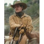Matt Damon signed colour 10x8 photo, Western photo on horse. Good condition Est. £20 - 30