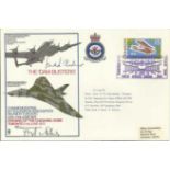 Grp Capt Leonard Cheshire, Wg Cmdr F.M.A. Hines signed Dambusters cover opening of the Cheshire Home