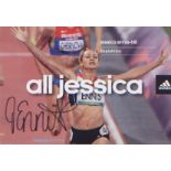 Olympics Jessica Ennis. 7”x5” picture of the ‘Face’ of the 2012 London Olympic Games. Excellent. Est