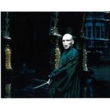 Ralph Fiennes 10x8 photo of Ralph from Harry Potter, signed by him in London. Good condition Est. £