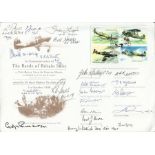 Battle of Britain Signed 22 Battle of Britain Pilots, Crew .1st Oct 1998 In Commemoration of the