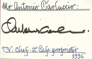 Chef autograph collection. Nicely presented Black album with 15 autographs includes Ready Steady - Image 6 of 6