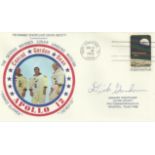 Apollo 12 FDC signed by Richard F. Gordon who flew as Command Module Pilot on that mission. Good