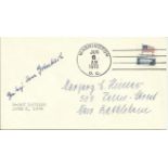 Gen Franz Griesbach KC OL S signed US plain cover 1992, neat hand address (21 December 1892 - 24