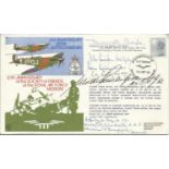 Rare Battle of Britain signed cover. C90 12th Sept 1981 BFPS 1755 41st Anniv of the Battle of