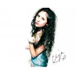 Eliza Doolittle 8x10 photo of Eliza, signed by the singer in London. Good condition Est. £27 - 32