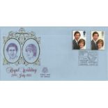 1981 Royal Wedding FDC Peter Scot cover Chingford Old Church Special Postmark Good condition