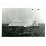 The Titanic Iceberg: 8x10 inch photo of the iceberg thought to have been the one responsible for