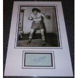 Mills Freddie A 10" x 8" photo in double 3D mount to an overall size of 28cm x 42cm, together with a