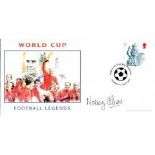 Nobby Stiles: World Cup Football Legends cover signed by Nobby Stiles