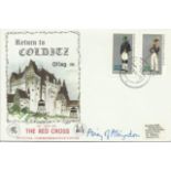 Lady Airey of Abingdon signed Red Cross Return to Colditz Castle cover. Good condition