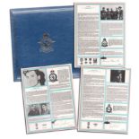 RAF Bomber Command Collection Signed Profiles - Each set of profiles is supplied mounted in its