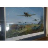 Aldertag, 15 August 1940 framed print by Frank Wootton. Stunning, massive print entitled Aldertag 15