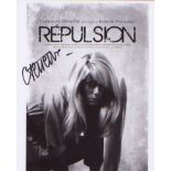 Catherine Deneuve. 10 x 8 inch signed photo in character from ‘Repulsion.’ Excellent.