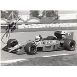 Arnoux Rene, A 20cm x 15cm photo clearly signed by Rene Arnoux in black marker. Good condition