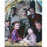 Land of Giants multi signed, A 10 x 8 inch colour photo of the cast of land of the Giants, and