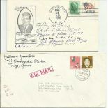 PT109 Pacific Theatre Autographs. A very rare lot consisting of a 1968 US Kennedy first day cover