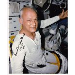 McCandless Bruce, Bruce McCandless signed authentic autograph photo, 10 x 8 inch colour photo signed