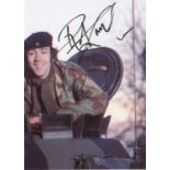 Citizen Smith. Robert Lindsay. Signed 7 x 5 inch photo of Robert Lindsay in character as “Wolfie
