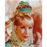 Eden Barbara, A 25cm x 20cm photo clearly signed by Barbara Eden in black marker, Good condition