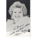 Carry on - Joan Sims. The actor who appeared in the most ‘Carry On’ films, this is a signed