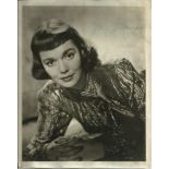 Jane Wyman signed 25cmx20cm sepia photo. January 5, 1917 September 10, 2007) was an American singer,