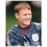 Teddy Sherringham signed 10x8 colour photo. Good Condition