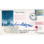 Lynn Redgrave: Halley's Comet cover signed by science author, member Halleys comet society Nigel
