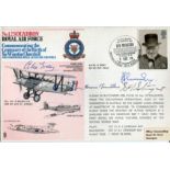 Great War ace: No12 Sqn RAF cover signed by Air vice Marshal a Gray MC who commanded No12 Squadron