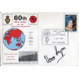 Dame Vera Lynn: British Legion cover signed by Dame Vera Lynn. Good condition