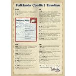 Falklands War collection, includes 2 FDCS, 8 colour postcards showing various aircraft carriers