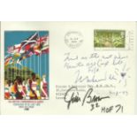Muhammed Ali signed IXth British Commonwealth Games FDC. Edinburgh 15/7/70 postmark. Good condition
