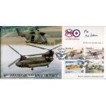 Mo Mowlam: 80th anniversary of the RAF cover signed by the late Mo Mowlam MP. Good condition