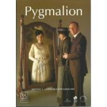 Pygmalion multisigned Theatre Programme, signed by Michelle Dockery, Tim Pigott Smith, Barbara