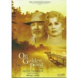 On Golden Pond multisigned Theatre Programme, signed by Stefanie Powers, Richard Johnson,
