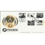 Cats and Dog pilgrim FDC official cover. Good Condition