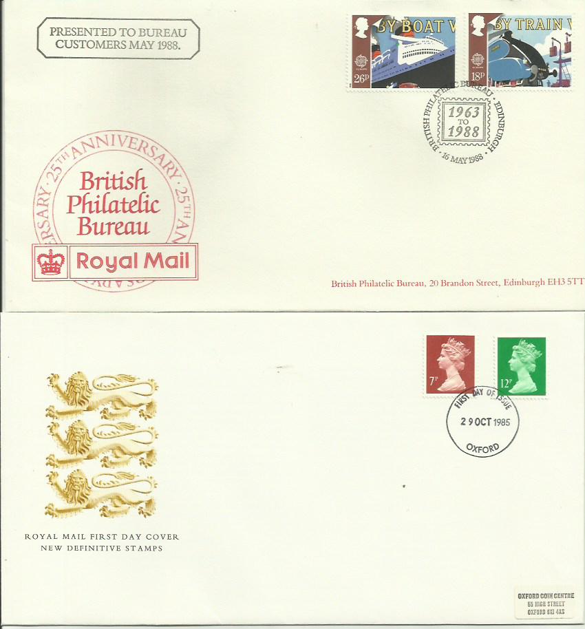 GB FDC collection in half size album. 40+ covers. Real mixture of covers 1970/80s FDC, RAF, Navy. - Image 2 of 6