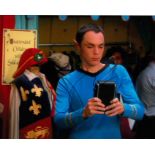Jim Parsons 10x8 photo of Jim from Big Bang Theory, signed by him in NYC. Good condition