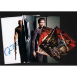 Entertainment collection Inc. Huge Peter Andre signed poster, photos signed by Billy Cotton, Anne