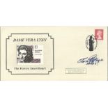 Jon Pertwee signed Dame Vera Lynn forces sweetheart cover. Good Condition