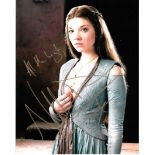 Natalie Dormer 8x10 photo of Natalie from Tudors, signed by her in London. Good condition
