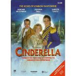 Cinderella multisigned Theatre Programme signed by cast members including Joanna Page, Gareth Gates,