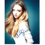 Amanda Seyfried 8x10 photo of Amanda, signed by her in NYC. Good condition