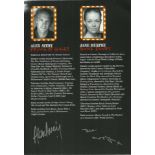 Bette & Joan multisigned Theatre Programme, signed by Anita Dobson & Greta Scacchi. Good condition