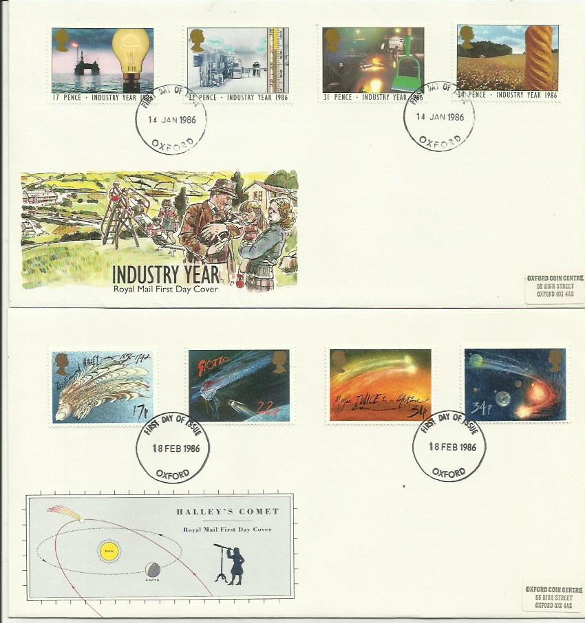 GB FDC collection in half size album. 40+ covers. Real mixture of covers 1970/80s FDC, RAF, Navy. - Image 4 of 6