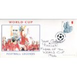 1966 World Cup: World Cup cover signed by Dave Corbett, owner of Pickles the Dog who found the world