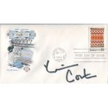 Kevin Costner: American Indian commemorative envelope signed by legendary Hollywood actor Kevin