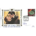 Sir John Mills: Benham 100 Years of going to the Pictures commemorative envelope signed by the